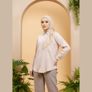 Seutail x EPIC Gava Shirt Blouse Formal Lengan Panjang - 030237